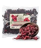 FRISAFRAN | Flor de Hibisco 500g | Hibiscus Sabdariffa | Flor de Jamaica para Infusión | Té de Hibisco | Sabor Ácido y Refrescante | Uso Frío o Caliente | Hojas Enteras