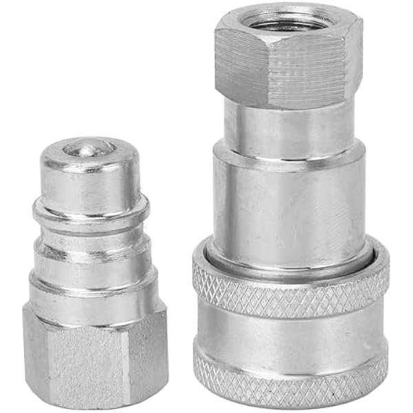 Sxhlseller Zestaw Szybkozłączy Hydraulicznych ze Stali Hartowanej do Układów Hydraulicznych o Wysokim Przepływie