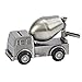 Creative Gifts International Cement Mixer Bank, Silver