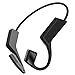 Borlai Auriculares de Conducción Ósea Auriculares Inalámbricos Bluetooth Portátiles de Oreja Abierta con Micrófono para Correr Fitness