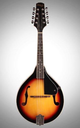 Stagg M20 8-String Bluegrass Mandolin With Adjustable Bridge - Violinburst #TOP1