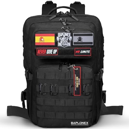 ️ Mochila Militar 45L Tactica para Cross Training y Gimnasio + 5 ...