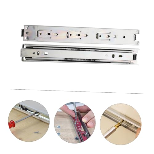 Rails tiroir robustes installation facile Toddmomy en acier durable