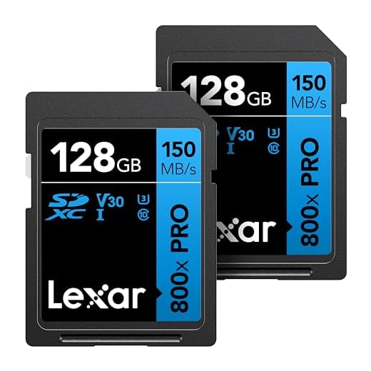 Lexar 128GB High-Performance SD Card Pack