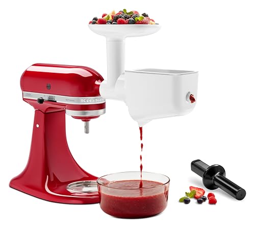 KitchenAid Kit di Accessori OMNIFOOD (5KSMFGA + 5KSMFVSP + 5KSMVSA) 5KSM2FPPC, Plastica, Acciaio - 4