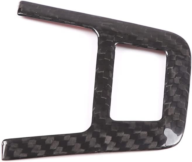 for 2013 Ferrari F12 Berlinetta Genuine Carbon Fiber Car Styling P Gear Switch Frame Panel Protector Car Interior Accessories