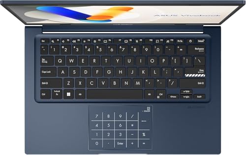Image of ASUS Vivobook Laptop for Students and Business, 14 inch FHD Micro-Edge Display, 12th Gen Core i3-1215U(Up to 4.4 GHz), 8GB RAM, 512GB PCIe SSD, WiFi 6E, 180 Lay-Flat, Webcam, USB-C, PDG RJ45, Win 11 Pro