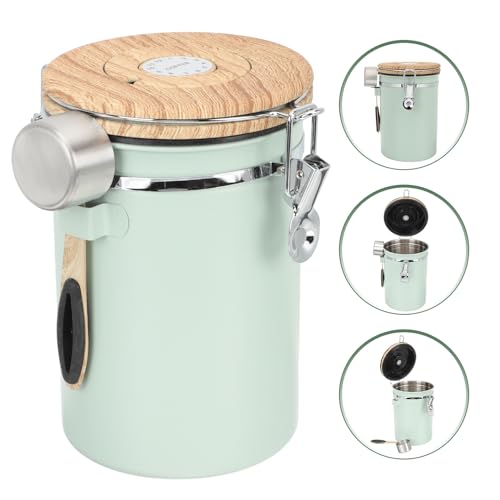 Contenedor hermético para granos de café acero inoxidable miniatura 5