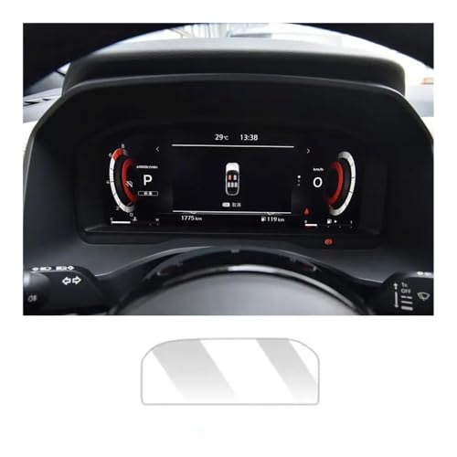 Verre trempé pour Qashqai J12 2023 haute résistance pour écran de navigation de voiture