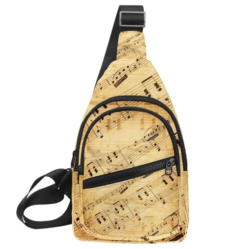 Sac banane note de musique idéal pour vos festivals et sorties urbaines