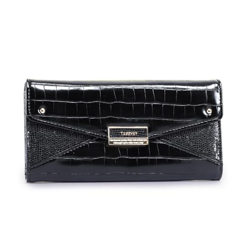 Wallet Women Large, Bifold Wallets for Women, PU Leather, Animal Print, Card Slots and Coin Compartments