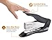 Bostitch inHANCE+100 Heavy Duty Stapler - Two Fingers, No Effort, Spring Powered Stapler - 100 Sheets, Gray (1300)