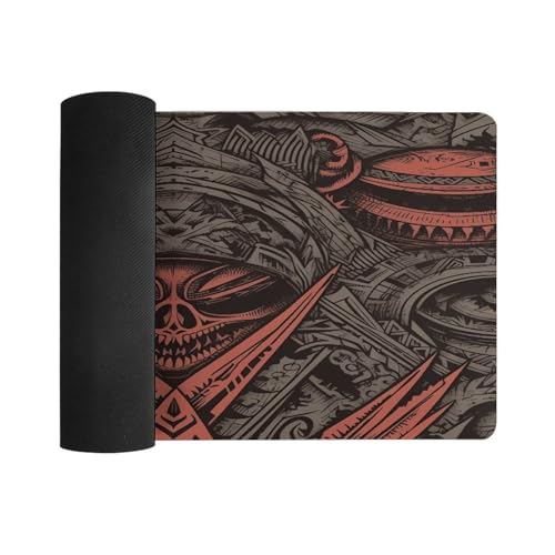 Pad Mouse de Escritorio Impermeable Estilo Horror 60x30 cm miniatura 3