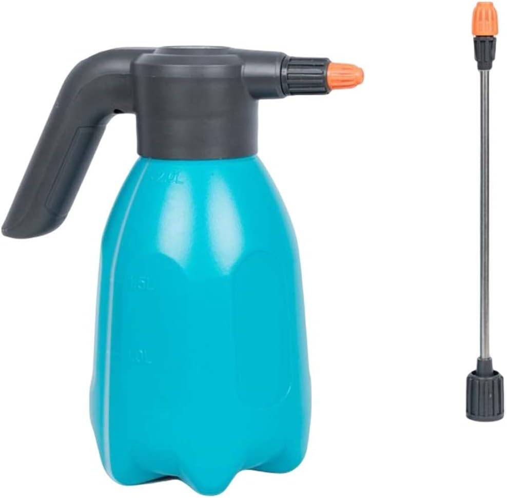 Electric Spray Bottle 2L PRO Rechargeable Handheld Garden Sprayer with USB Type C for Indoor Outdoor Plant Watering Cleaning Household Garden Supplies Blue