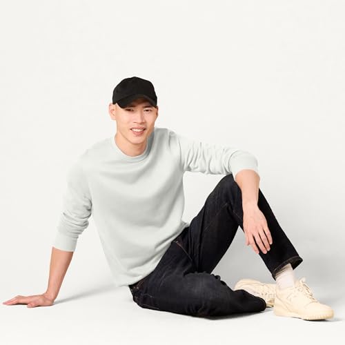 Image of Amazon Essentials Men's Crewneck Fleece Sweatshirt with Ribbing (Available in Big & Tall)