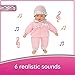 Molly Dolly Sweet Sounds Lil 'Baby Talking Girl Doll y Accesorios -...