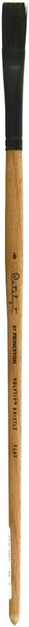 Princeton Catalyst, Series 6400, Long-Handle Synthetic Polytip Bristle Paint Brush, Flat, 6