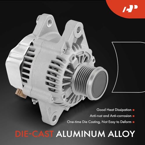 A-Premium Alternator, 12V 80A 7-Groove Decoupler Pulley Clockwise by A-premium - Used condition - Image 4