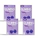 GUMING 40x Energy Kaugummi Icy Cherry mit Koffein/Gum, Guarana,...