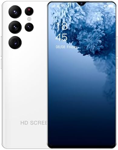 Unlocked Android Phone Smartphone 2GB+16GB Cell Phone 5000mAh Battery for Extended Standby 6.7inch HD Screen Mobile Phone 4G Dual SIM Capability (White)