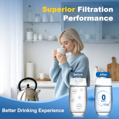 Image of LT1000PC Replacement Water Filter, Compatible with LT1000P, LT1000PC, LT1000PCS, ADQ747935, LMXS30796S,ADQ74793501, ADQ74793502, MDJ64844601, ThinQ, LMXS28626S, LFXS26973S, LMWS27626S, 3 PACK