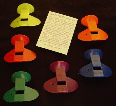 Set of Ten Nose Flutes