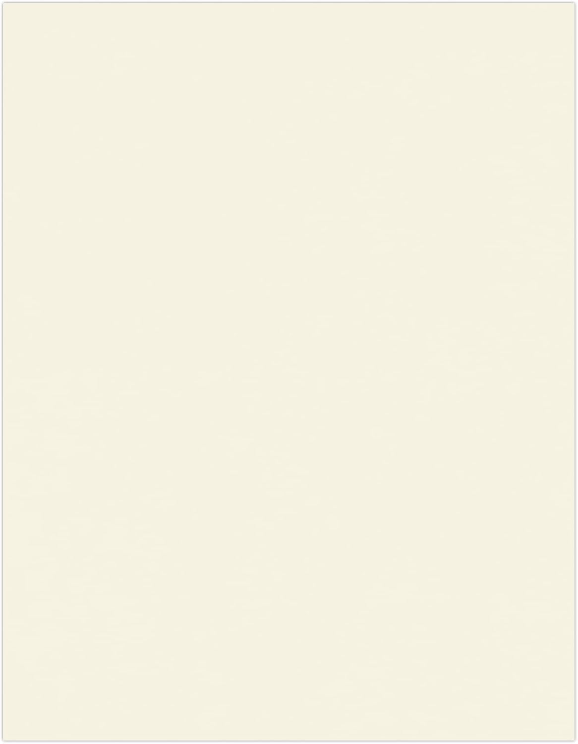 LUXPaper 8.5 x 11 Classic Crest Paper | Letter Size | Natural White | 70lb. Text | 250 Qty