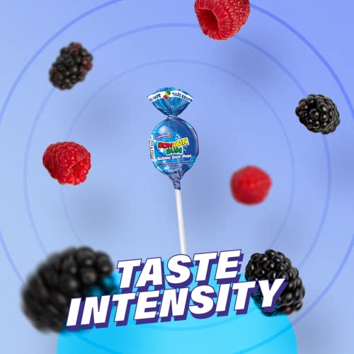Colombina Bon Bon Bum Lollipops W/Bubble Gum Center - Berry Explosion Flavor, 1 Pack Of Individually Wrapped Assorted Berry Suckers, Perfect Holiday Candies And Pantry Staples, 6 Oz Bag, (10 Count) #TOP6