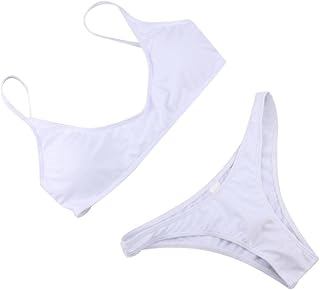 VISTORA Women Detachable Padded Push Up Bikini Set Two Piece Swimsuit White XL |Women |Sporting Goods | Water Sports | Swi...