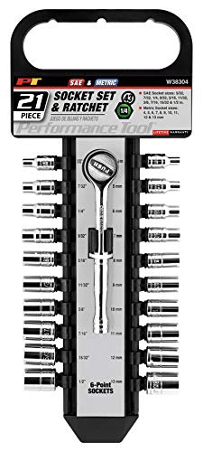 Performance Tool W38304 21 Piece 1/4