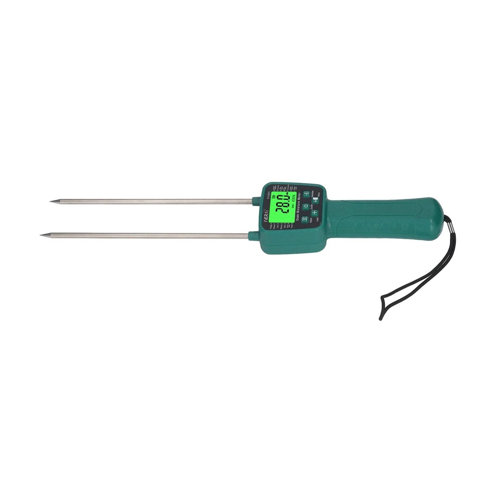 JVDDI Hay Moisture Meter Wheat Soybean Grain Moisture Tester LCD Display With Voice Broadcast