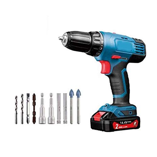 WEI-LUONG Tools Schnurloses Elektrobohrmaschine, 14.4V Vorwärts- Und Rückwärtszweigang-Geschwindigkeit Verstellbare…