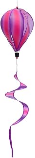 Colorful Hot Air Balloon Wind Spinners 47.24In Cloth Outdoor Hanging Decor for Garden Patio Yard Party Kindergarten