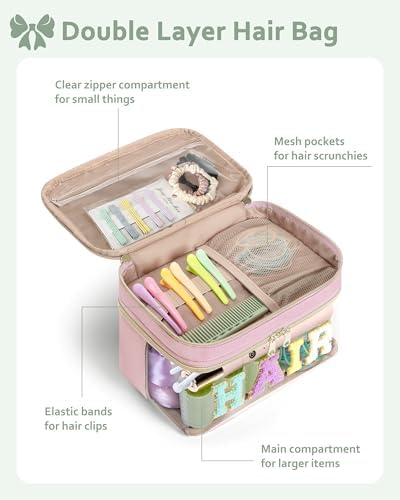 Travel Makeup Organizer, Compact Lightweight Accessory for Travel and Daily Use - Fasrom D detail image