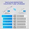 FNIRSI GC-01 Geiger Counter Nuclear Radiation Detector, Radiation Dosimeter with LCD Display, Portable Handheld Beta Gamma X-ray Rechargeable Radiation Monitor Meter, 5 Dosage Units, 0.0μSv-500mSv