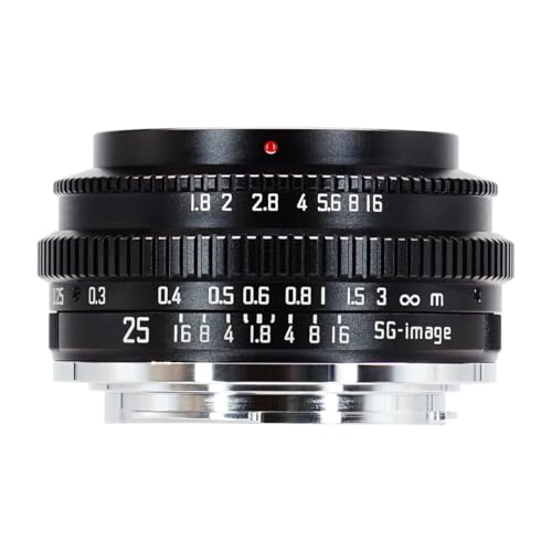 Amazon.co.jp: SG-image 25mm F1.8 APS-C Xマウント 富士フイルムX互換