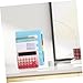 DOITOOL Acrylic Desk Organizer with Slots Transparent File Holder for Documents Mail and Letters Lightweight and Elegant Office Storage for Home and School