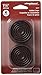 Shepherd Hardware 9077 1-3/4-Inch Round Rubber Furniture Cups, 4-Pack,brown