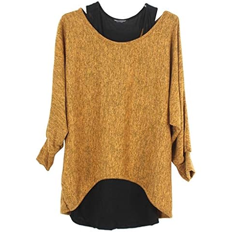 Emma & Giovanni - Jumper - Long Sleeve - (2 Pieces) - Women (L-XL), Ocher Cover