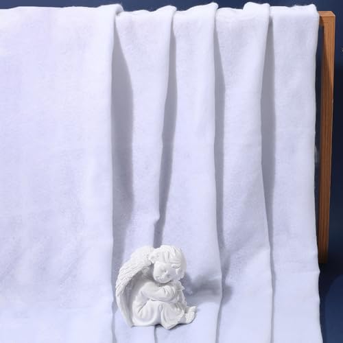 CABODYALS 63 Inch 2 Yards White Quilt Batting Polyester Wadding Fiberfill Upholstery Fiber Quilting Stuffing Wrapping Fabric for Sewing Making Pillows Cushion Interior Decoration DIY Craft Supplies - Thumbnail 7