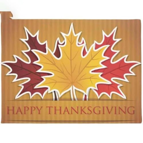 ���փ}�b�g ���ӍՂ̃��[�v�����[�t�M�t�g ���Ӎ� �n���E�B�� �N���X�}�X 50×80cm doormat Happy Thanksgiving Maple Leaf Gift For Thanksgiving Halloween Christmas