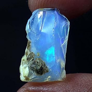 Duggu 6.15 cts Ultra Fire Opal Rough Gemstone, Raw Crystals Gemstone, Ethiopian Opal Rock, Jewelry Making Supplies, Chakra Healing, Energy Stone, Reiki, Yoga, Meditation CK01