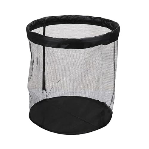 Caja contenedora duradera con red de malla para solucionar el desorden de balones en casa 2