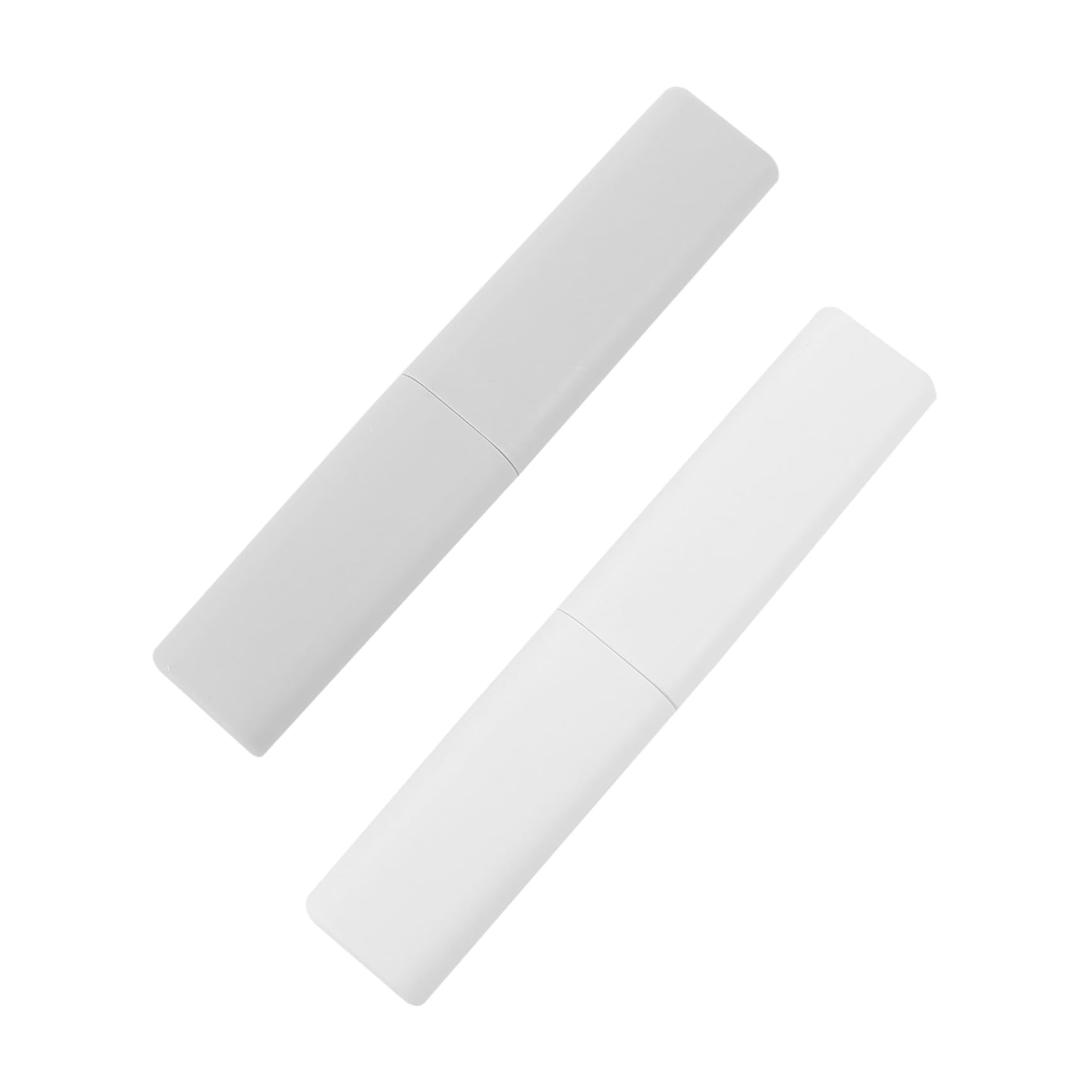 WOFASHPURET 2Pcs Portable Toothbrush Case Durable Breathable Holder for Travel Hiking and Outdoor Activities Material Lightweight Design Keeps Toothbrushes Dry and Clean Random Color