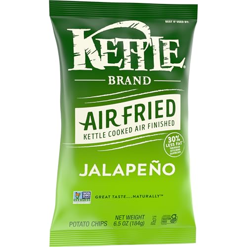 Kettle Brand 200790114300 Potato Chips, Air Fried Jalapeño Kettle Chips thumb #6