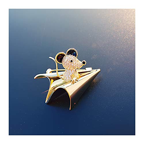 Épingles exquises de zircon artificielles pour pull femmes et brooch créative