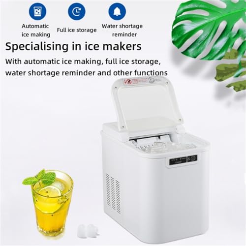 Máquina portátil de hielo auto-limpiante compacta miniatura 4