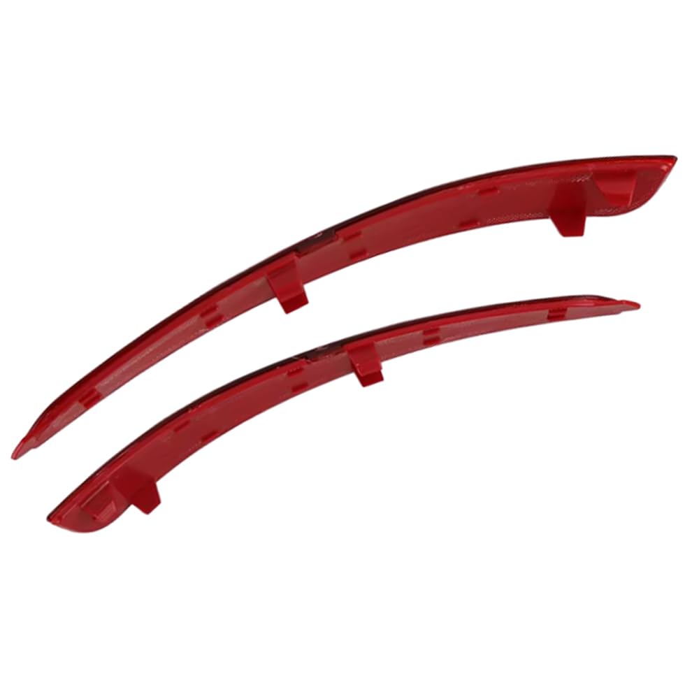Riflettore per Paraurti Posteriore, 1 Coppia di Riflettori per Paraurti Posteriore Compatibile con Skoda Octavia 5E A7 Sedan 2013-2017, Rosso 5E5945105