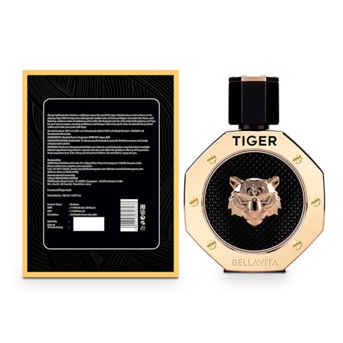 Bella Vita Luxury 348233 Tiger Man Eau De Parfum | Bergamot thumb #6
