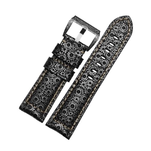 Correa de cuero para reloj Panerai de 22mm ideal para lucir un estilo casual sofisticado
